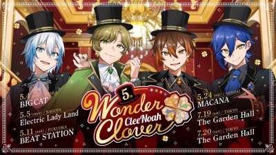CleeNoah クレノア 5周年 Wonder Clover 缶バッジ CleeNoah クレノア 5周年 Wonder Clover 缶バッジ CleeNoah クレノア 5